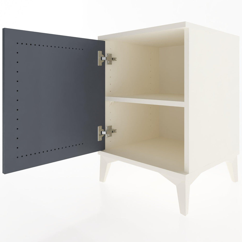 Woodntry Modular Nightstand Moonstone 44x44x52 cm with Lid K11-1