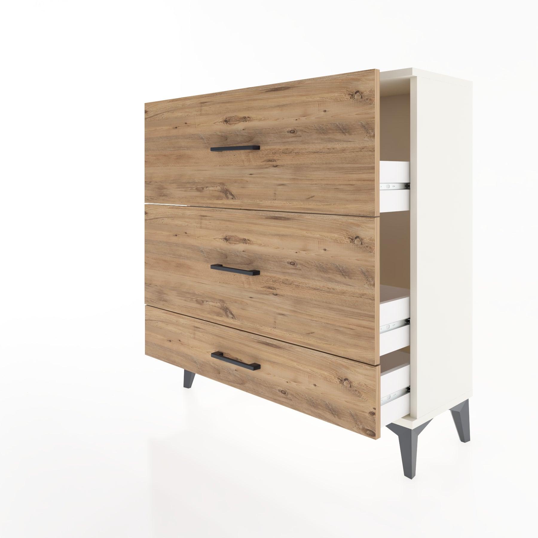 Woodntry Modular Dresser Moonstone 88x30x84 cm Drawer C11-1