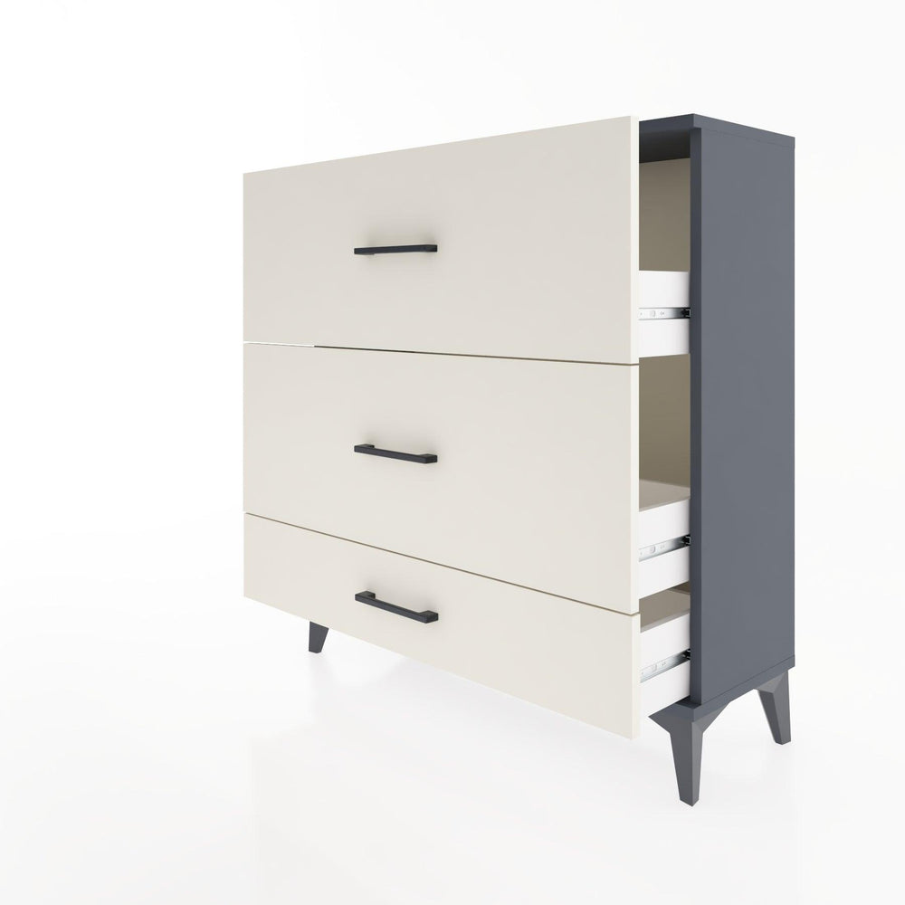 Woodntry Modular Dresser Anthracite 88x30x84 cm Drawer C11-2