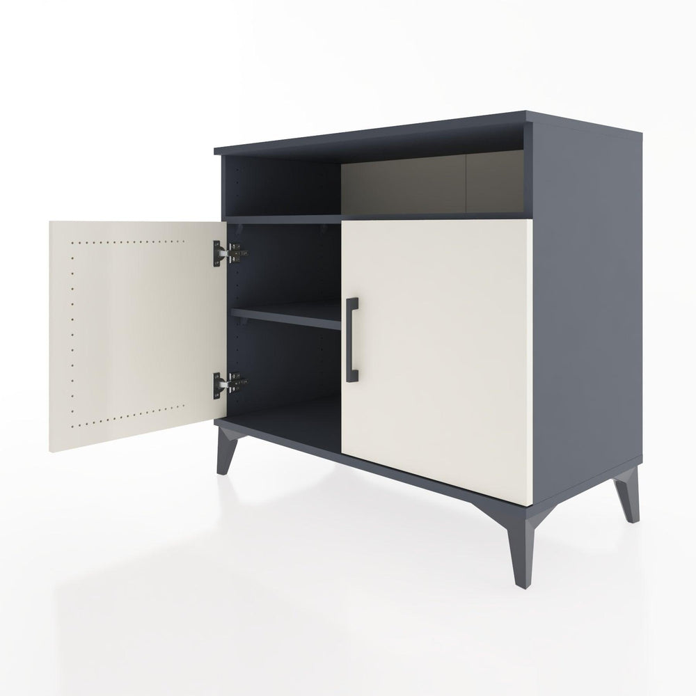 Woodntry Modular Dresser Anthracite 88x44x68 cm with Cover and Shelf KR11-2