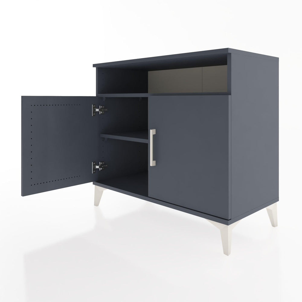 Woodntry Modular Dresser Anthracite 88x44x68 cm with Cover and Shelf KR11-2