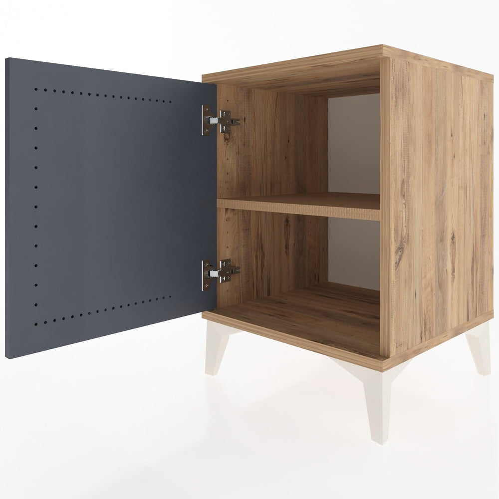 Woodntry Modular Nightstand Pine 44x44x52 cm With Cover K11-3