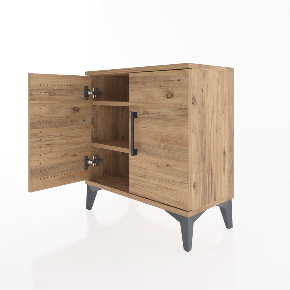 Woodntry Modular Nightstand Pine 60x30x52 cm With Cover K11-3