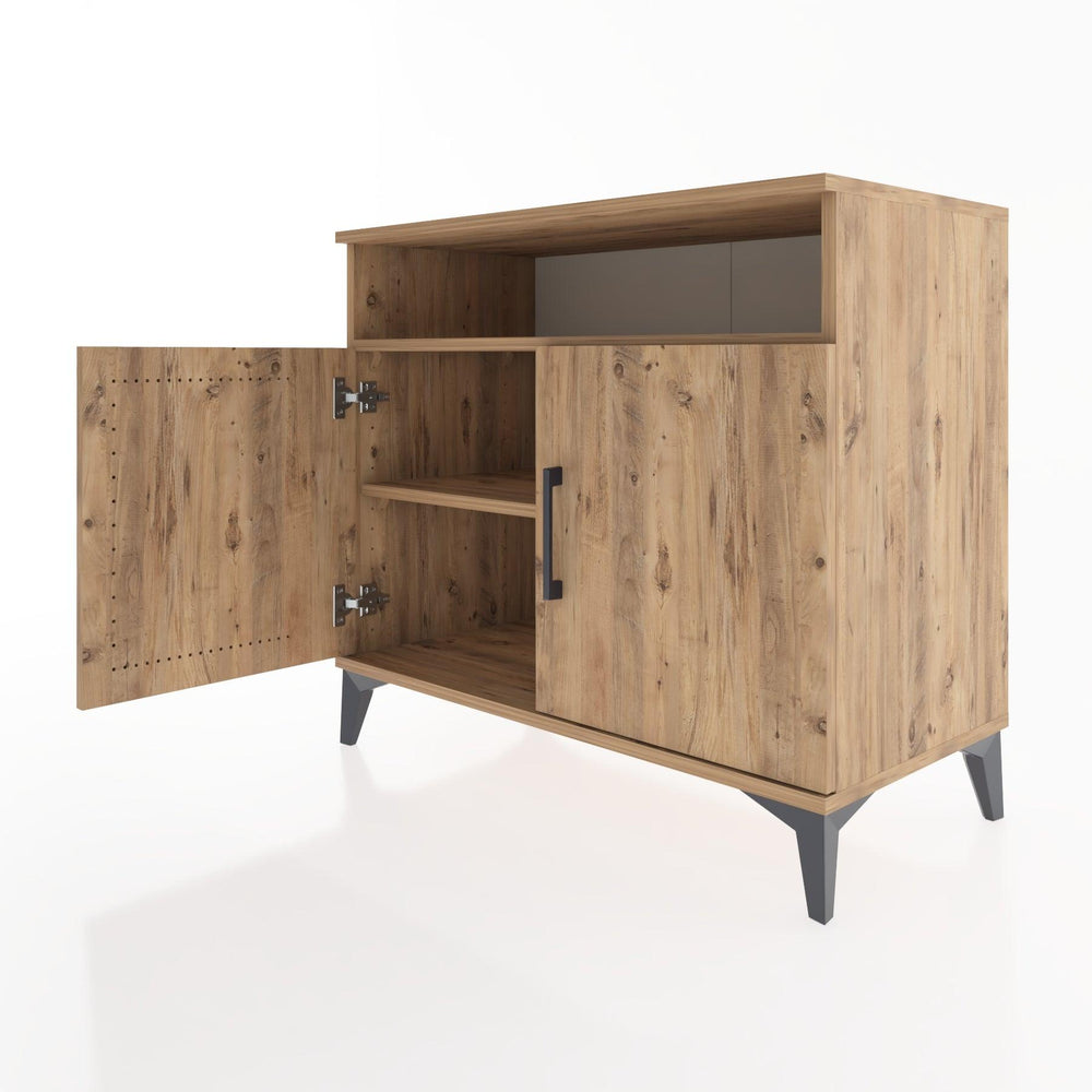 Woodntry Modular Dresser Pine 88x44x68 cm with Cover and Shelf KR11-3