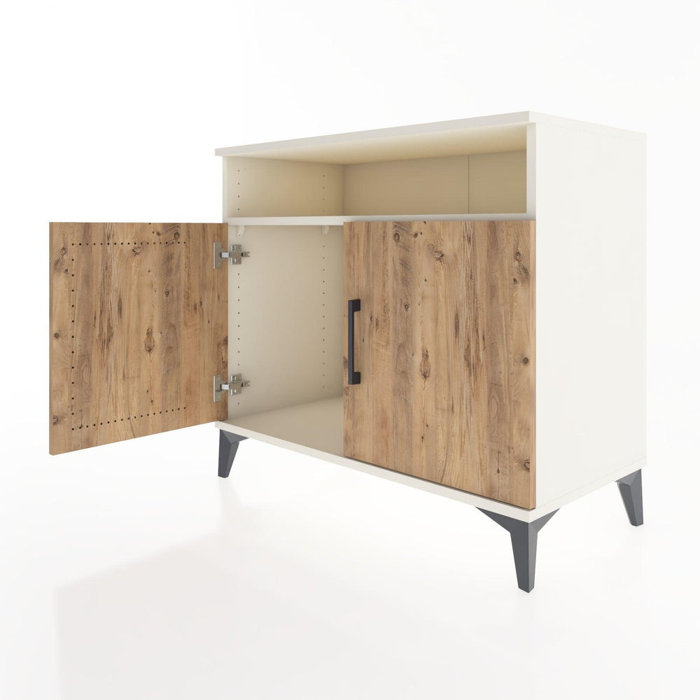 Woodntry Modular Dresser Moonstone 88x44x68 cm with Cover and Shelf KR12-1