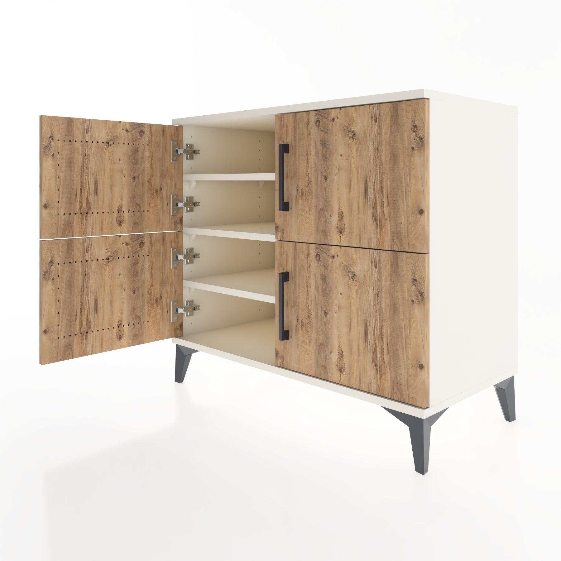 Woodntry Modüler Şifonyer Aytaşı 88x44x68 cm Kapaklı K13-1