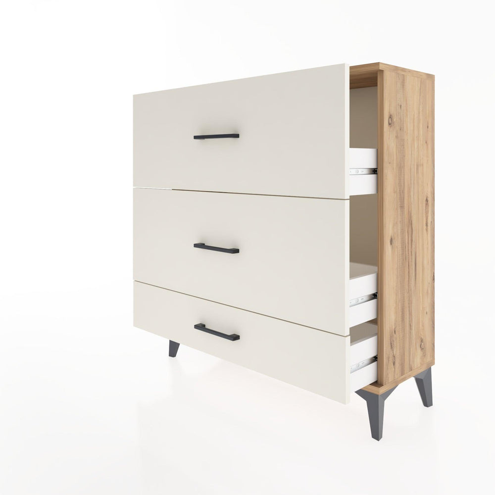 Woodntry Modular Dresser Pine 88x30x84 cm Drawer C13-3