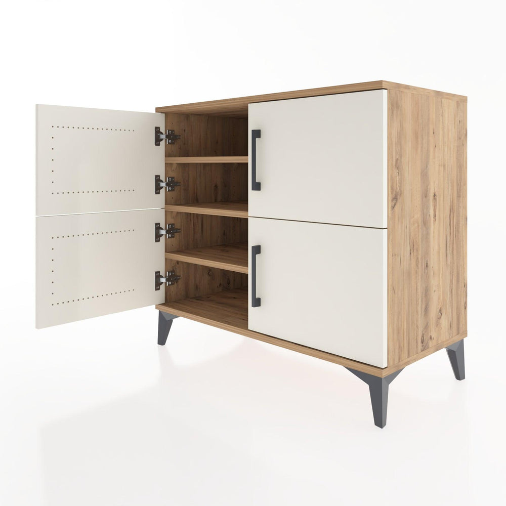 Woodntry Modüler Şifonyer Çam 88x44x68 cm Kapaklı K13-3