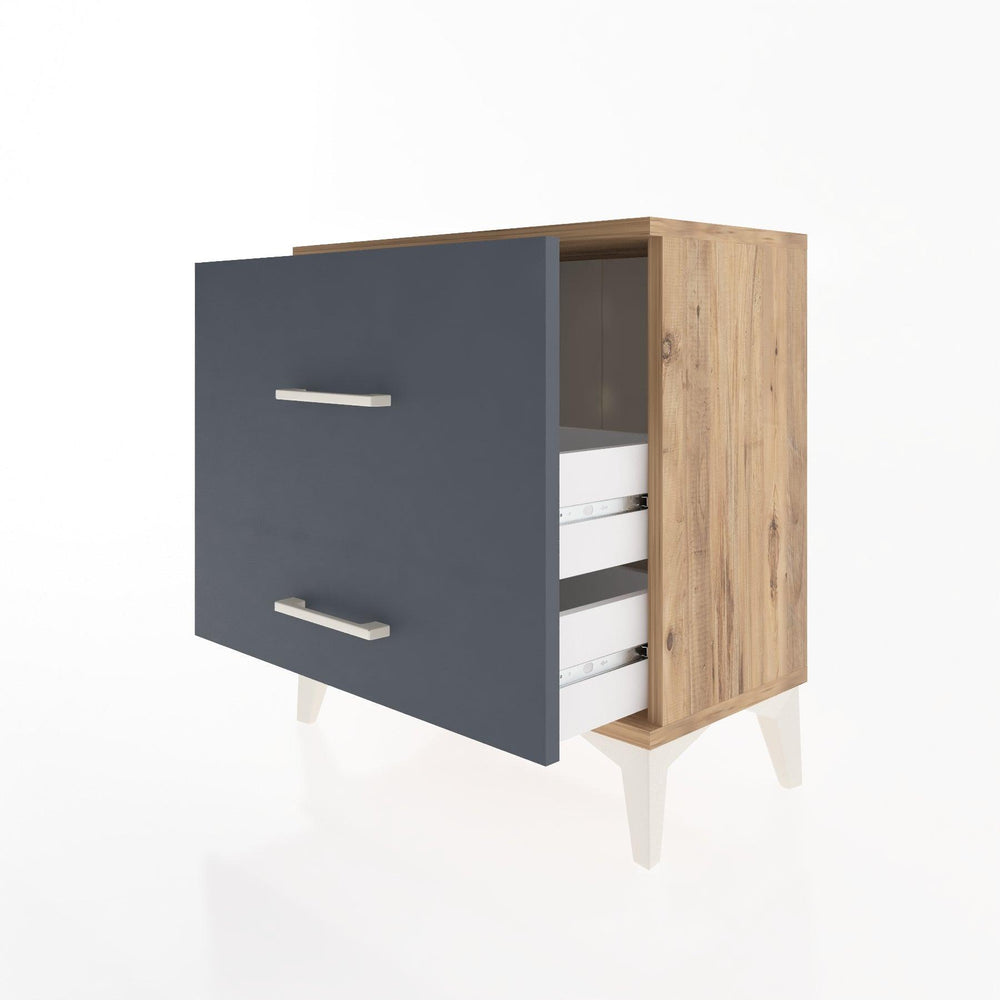 Woodntry Modular Nightstand Pine 60x30x52 cm Drawer C13-3