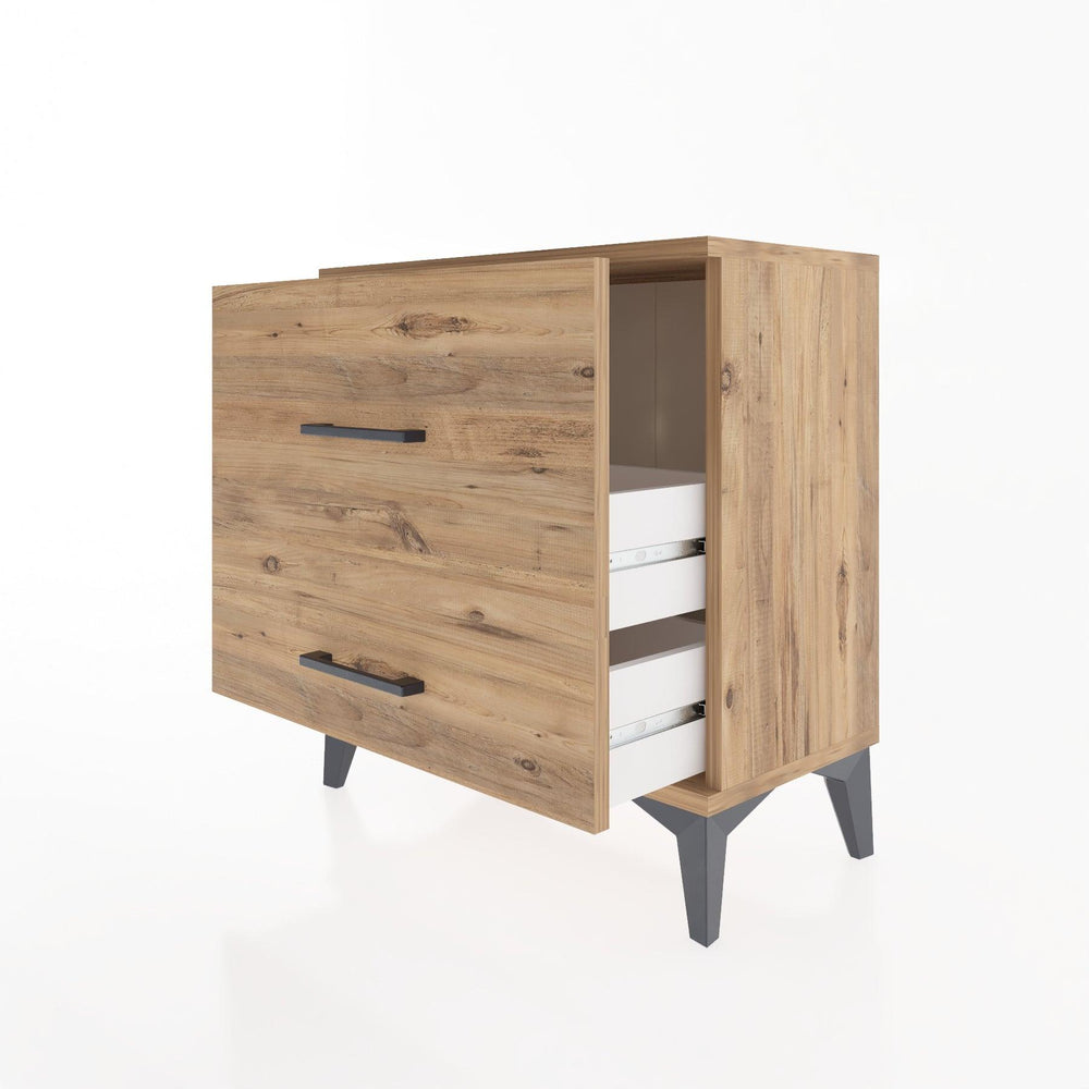 Woodntry Modular Nightstand Pine 60x30x52 cm Drawer C13-3