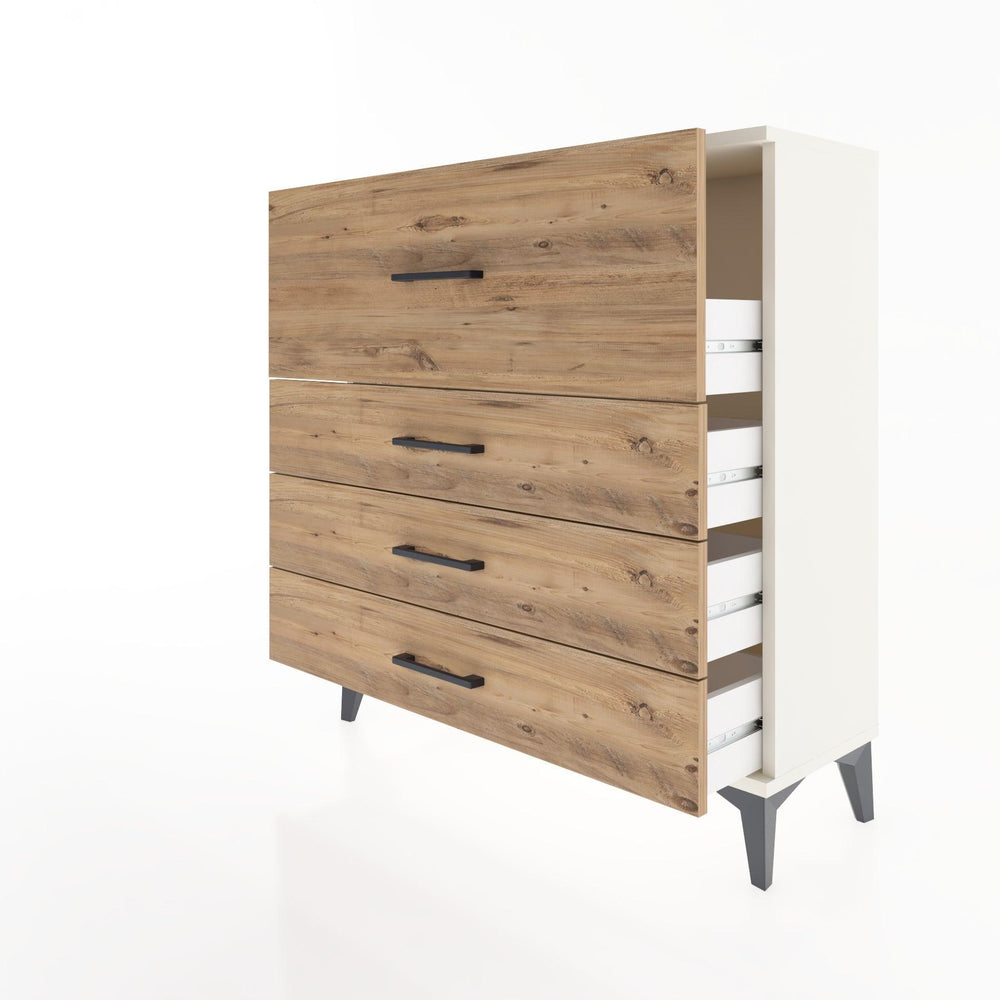 Woodntry Modüler Şifonyer Aytaşı 88x30x84 cm Çekmeceli C14-1