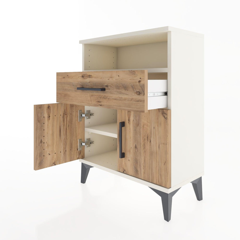 Woodntry Modular Nightstand Moonstone 60x30x68 cm Functional F14-1
