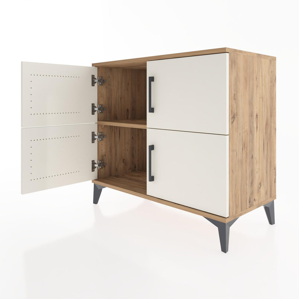 Woodntry Modüler Şifonyer Çam 88x44x68 cm Kapaklı K14-3