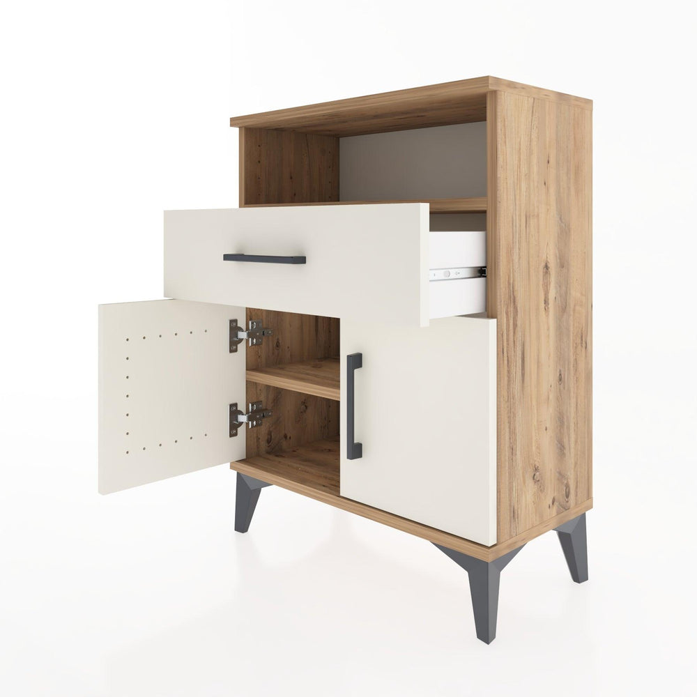 Woodntry Modular Nightstand Pine 60x30x68 cm Functional F14-3