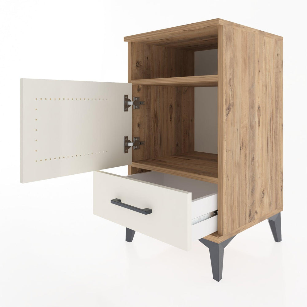 Woodntry Modular Nightstand Pine 44x44x68 cm Functional F14-3