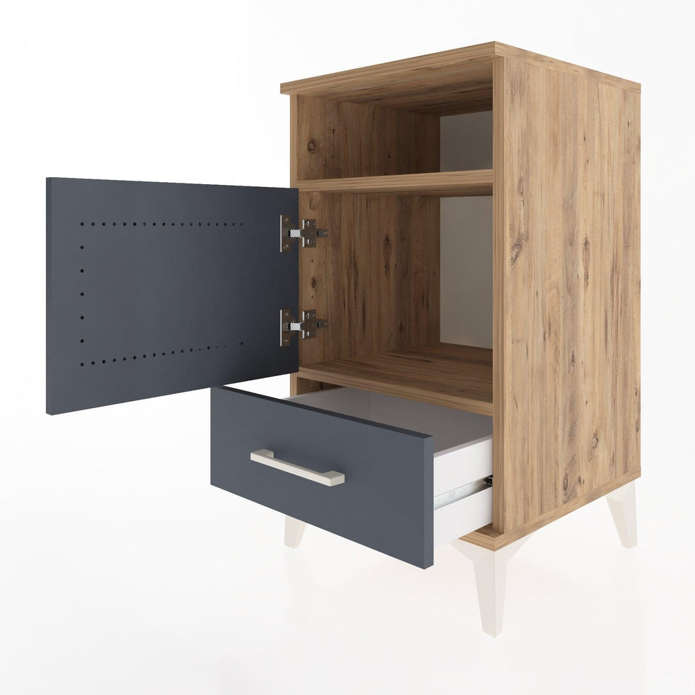 Woodntry Modular Nightstand Pine 44x44x68 cm Functional F14-3