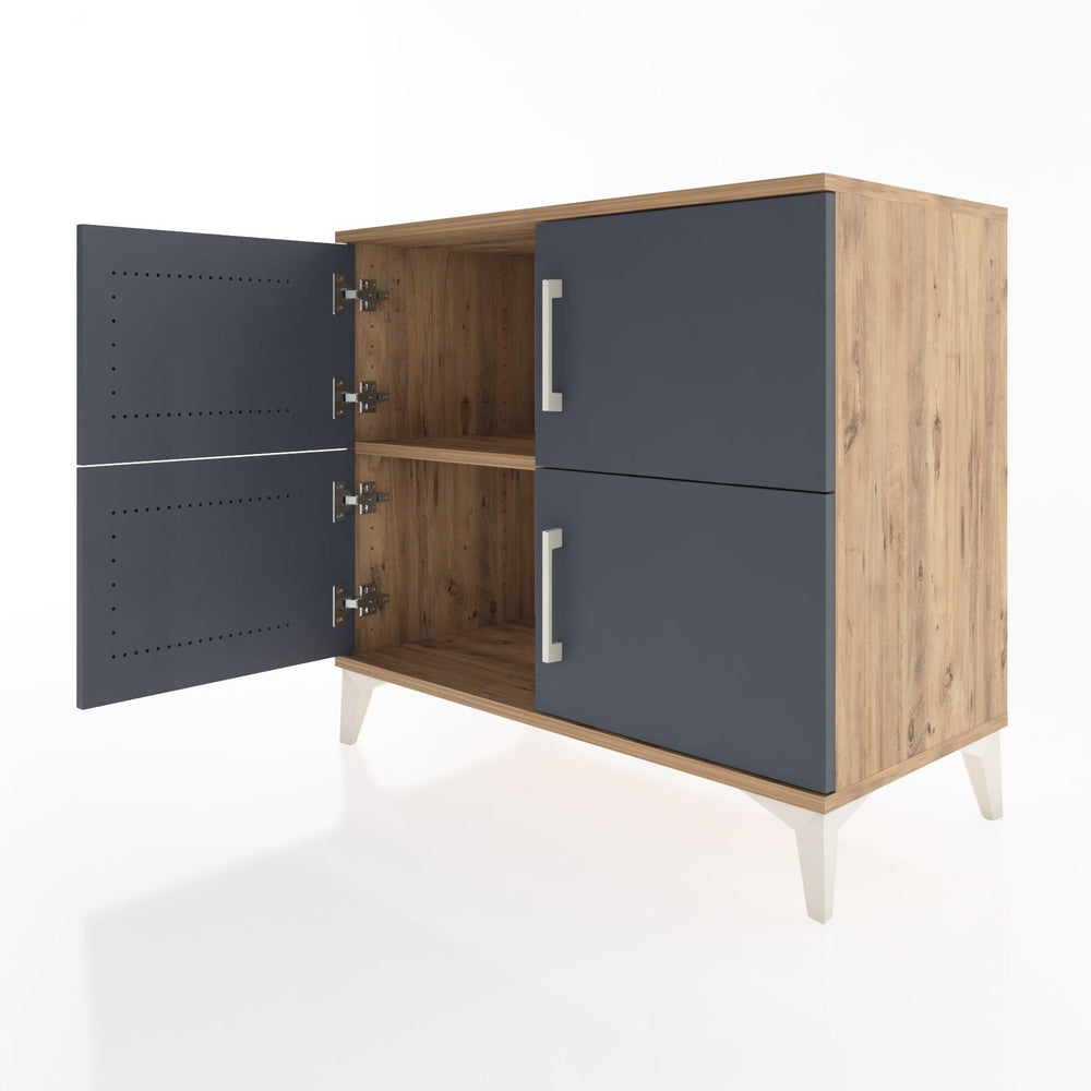 Woodntry Modüler Şifonyer Çam 88x44x68 cm Kapaklı K14-3