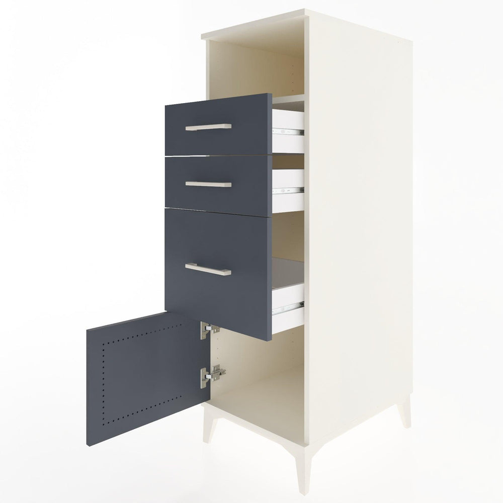 Woodntry Modular Cabinet Moonstone 44x30x122 cm Functional F15-1