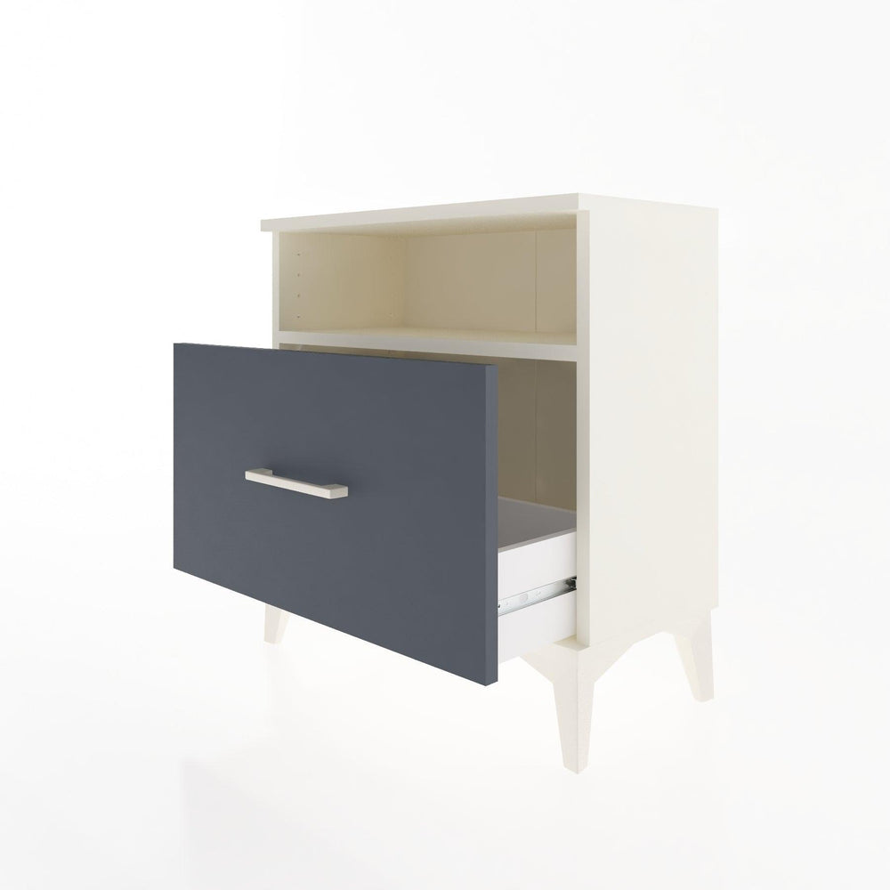 Woodntry Modüler Komodin Aytaşı 60x30x52 cm Çekmeceli ve Raflı CR15-1