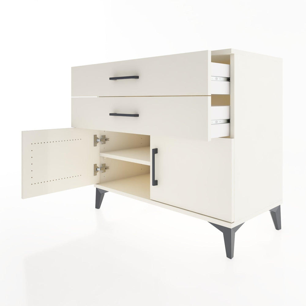 Woodntry Modular Dresser Moonstone 88x44x68 cm with Cover and Drawer KC15-1