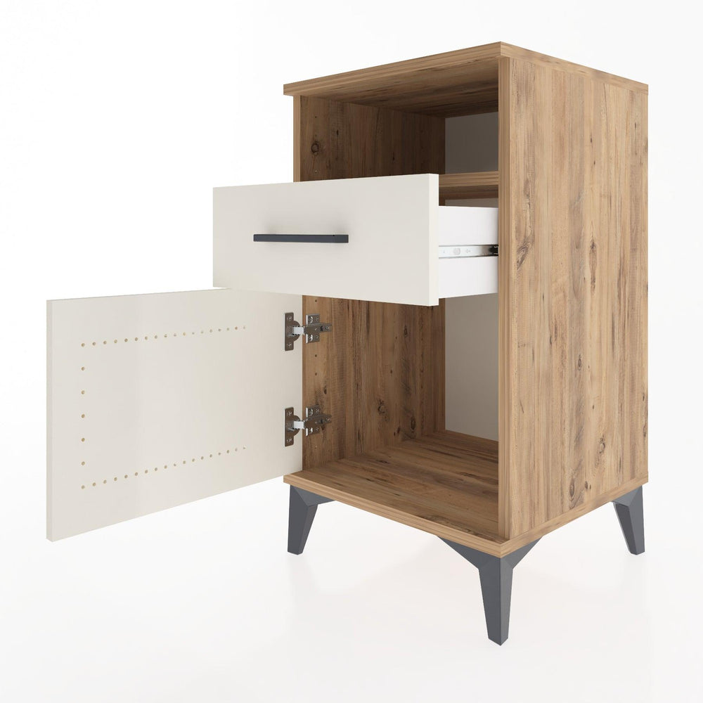 Woodntry Modular Nightstand Pine 44x44x68 cm Functional F15-3