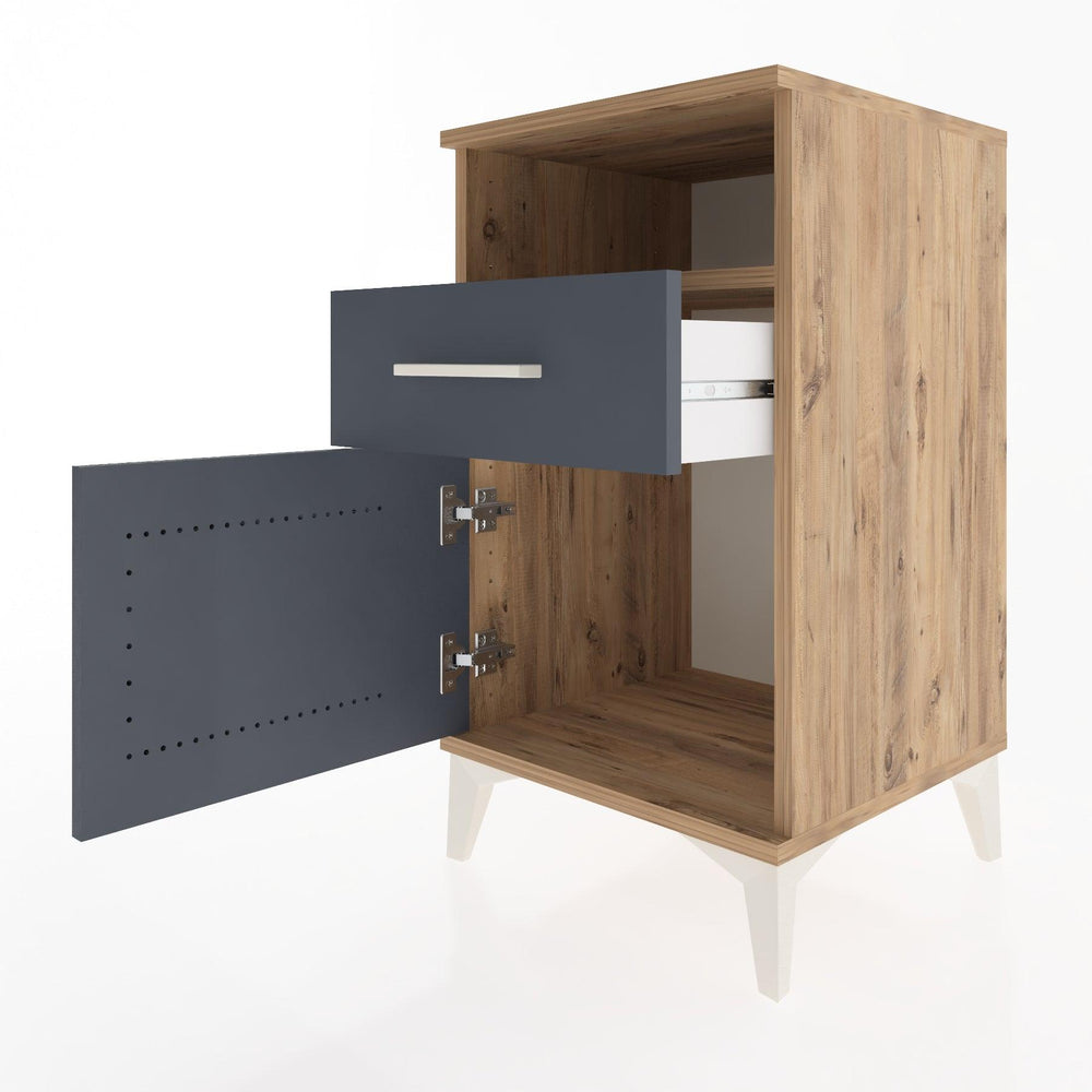 Woodntry Modular Nightstand Pine 44x44x68 cm Functional F15-3