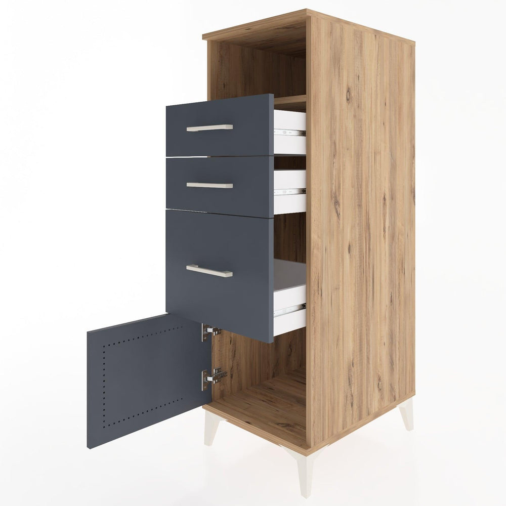 Woodntry Modular Cabinet Pine 44x59x122 cm Functional F15-3