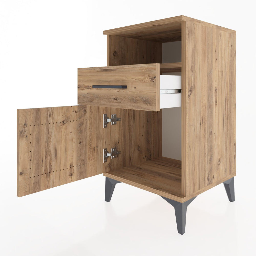 Woodntry Modular Nightstand Pine 44x44x68 cm Functional F15-3