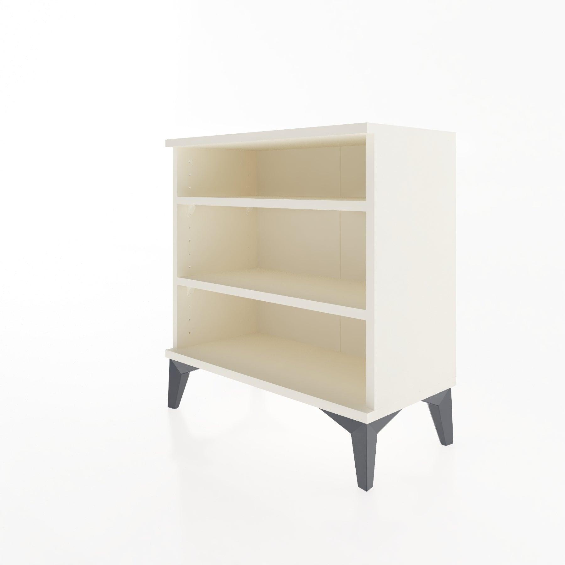 Woodntry Modular Nightstand Moonstone 60x30x52 cm with Shelf R16-1