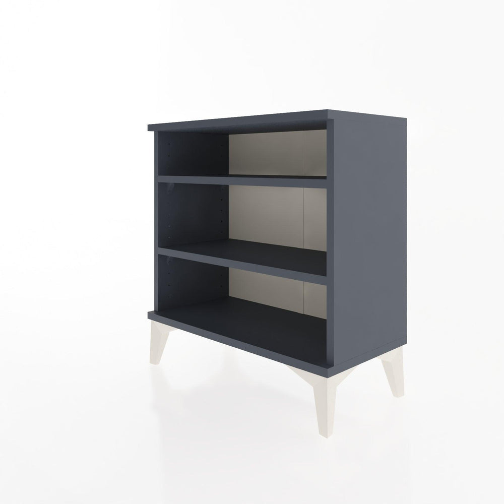 Woodntry Modular Nightstand Anthracite 60x30x52 cm with Shelf R16-2