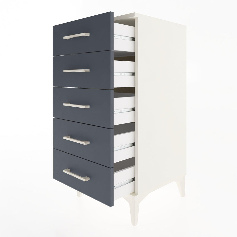 Woodntry Modular Nightstand Moonstone 44x44x84 cm Drawer C17-1