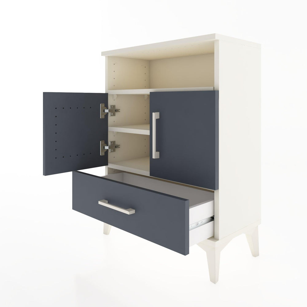 Woodntry Modular Nightstand Moonstone 60x30x68 cm Functional F17-1