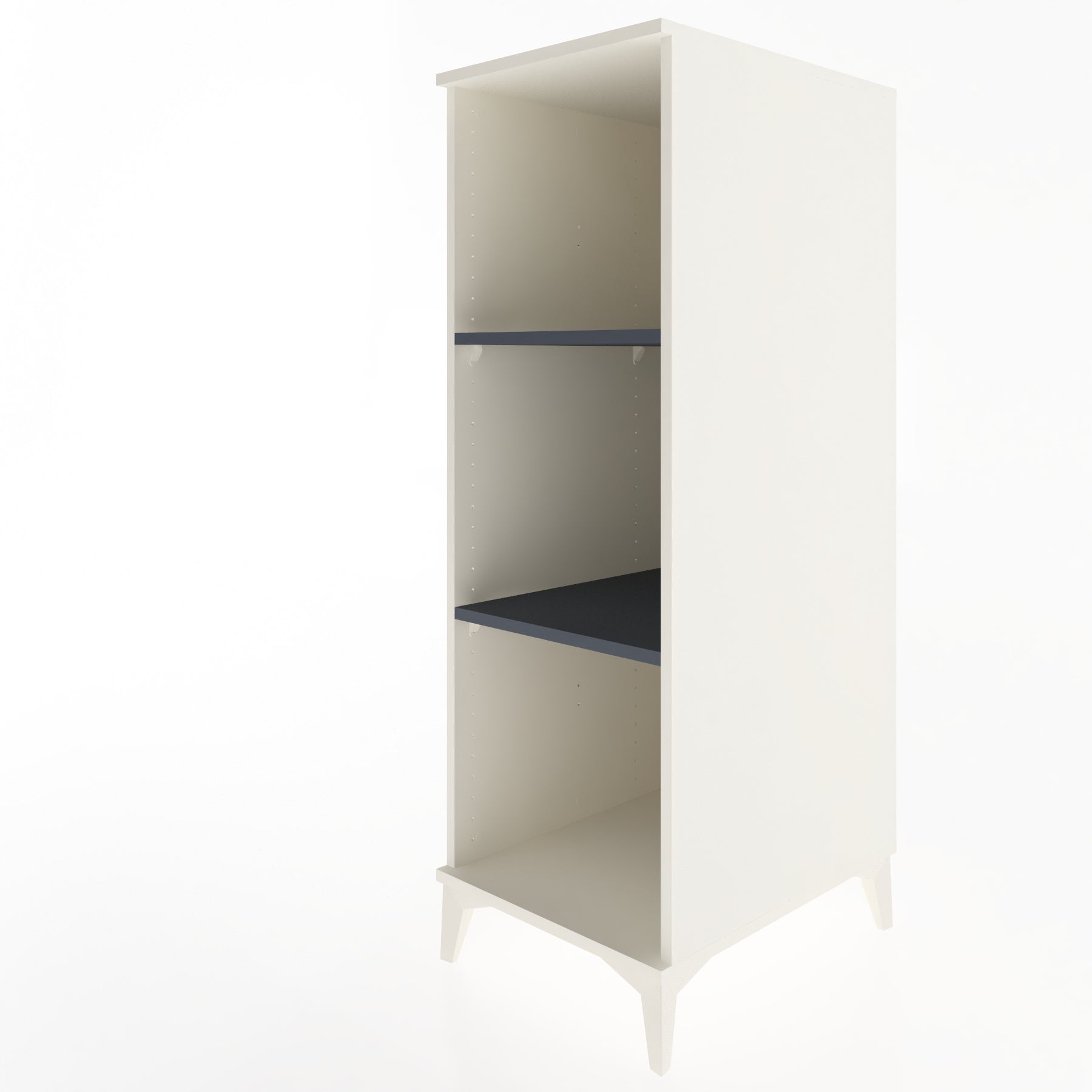 Woodntry Modular Cabinet Moonstone 44x59x122 cm with Shelves R67-1