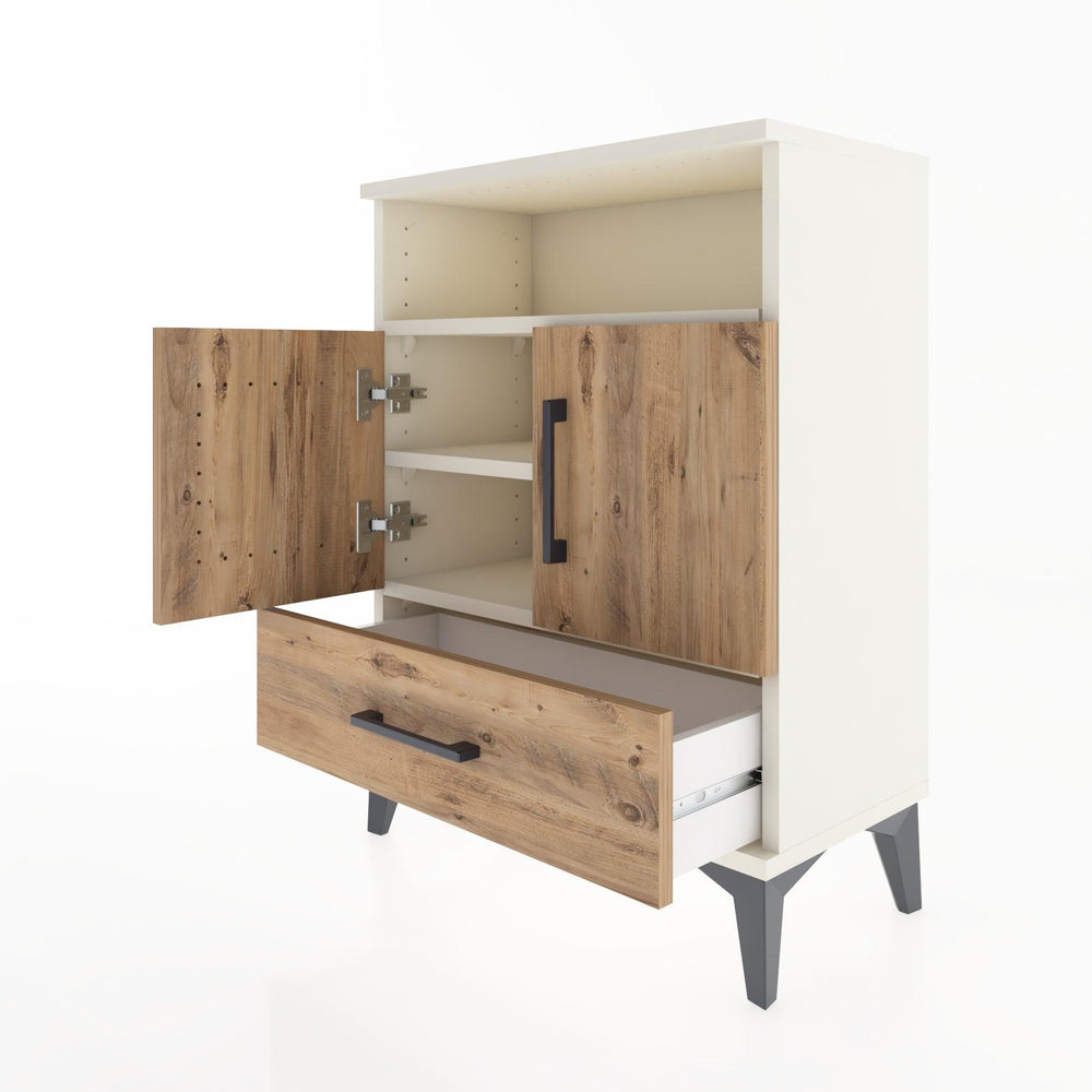 Woodntry Modular Nightstand Moonstone 60x30x68 cm Functional F17-1