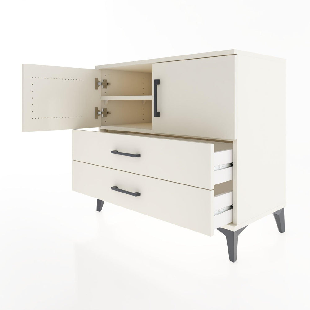 Woodntry Modular Dresser Moonstone 88x44x68 cm with Cover and Drawer KC17-1