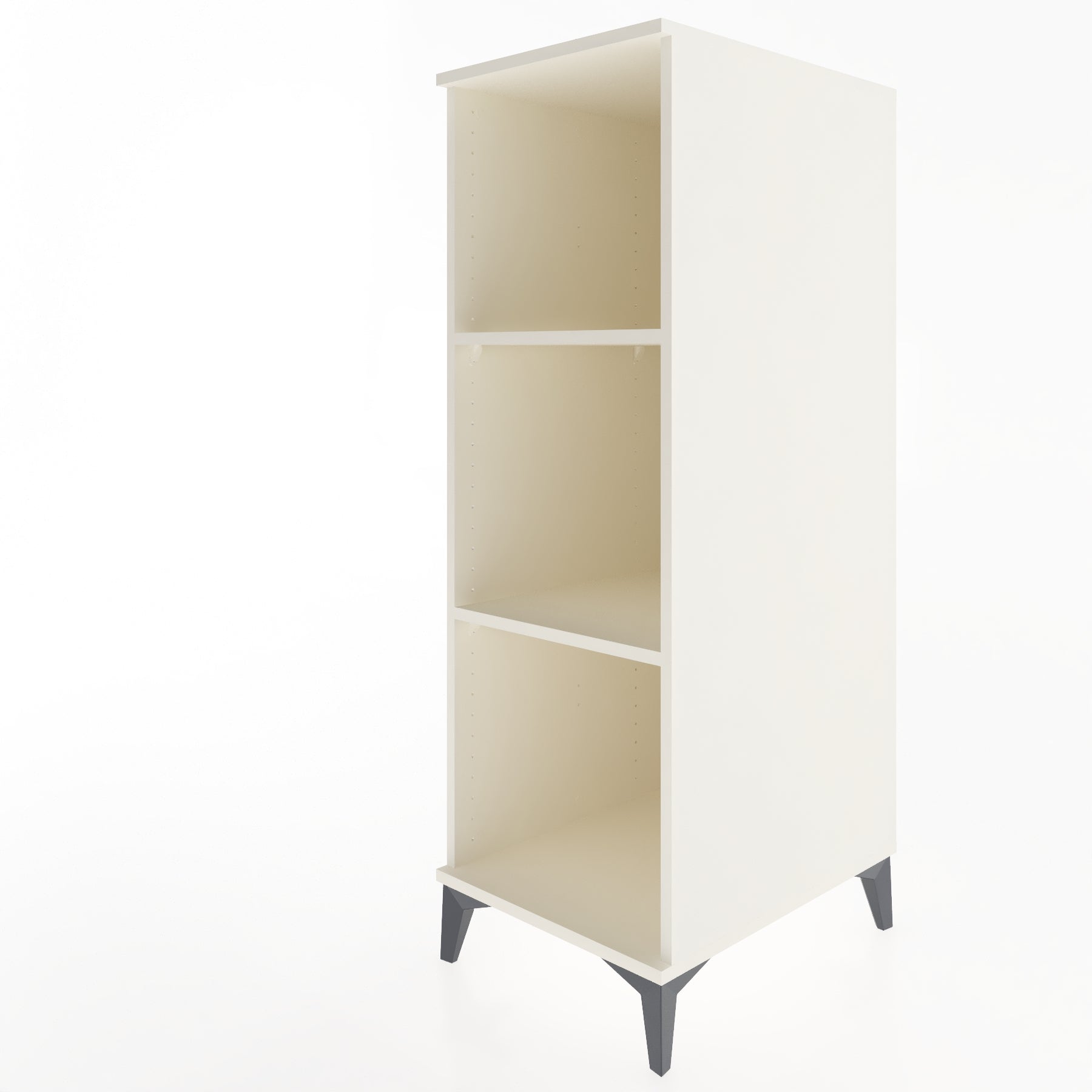 Woodntry Modular Cabinet Moonstone 44x59x122 cm with Shelves R67-1