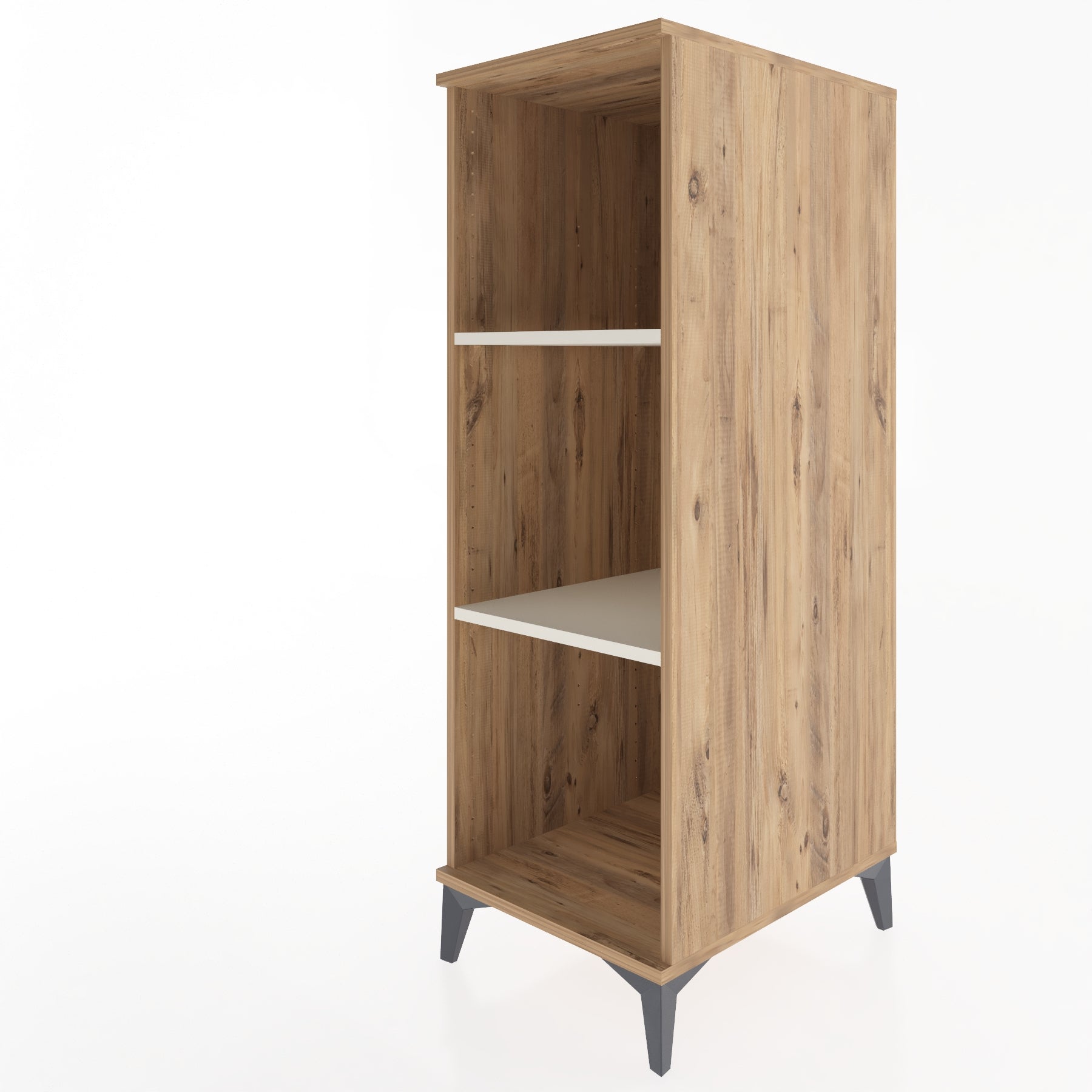 Woodntry Modular Cabinet Pine 44x59x122 cm with Shelves R67-3