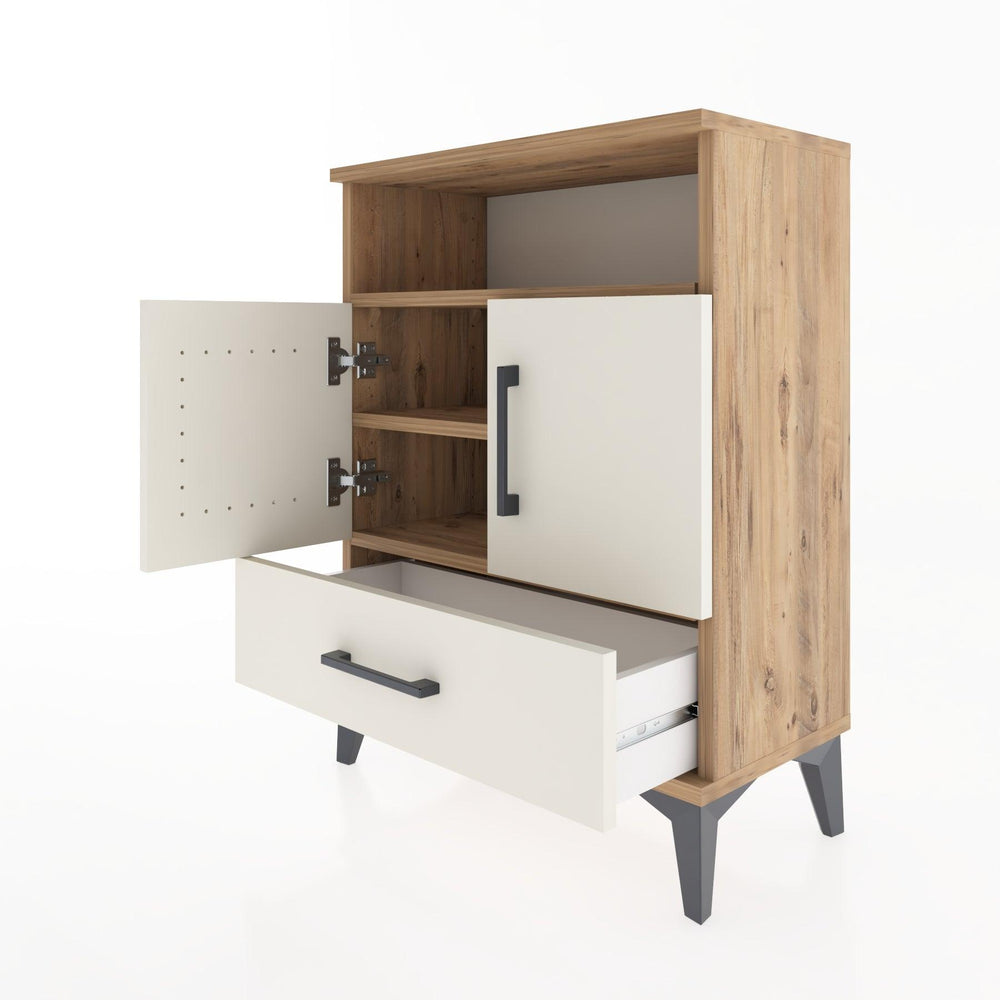 Woodntry Modular Nightstand Pine 60x30x68 cm Functional F17-3