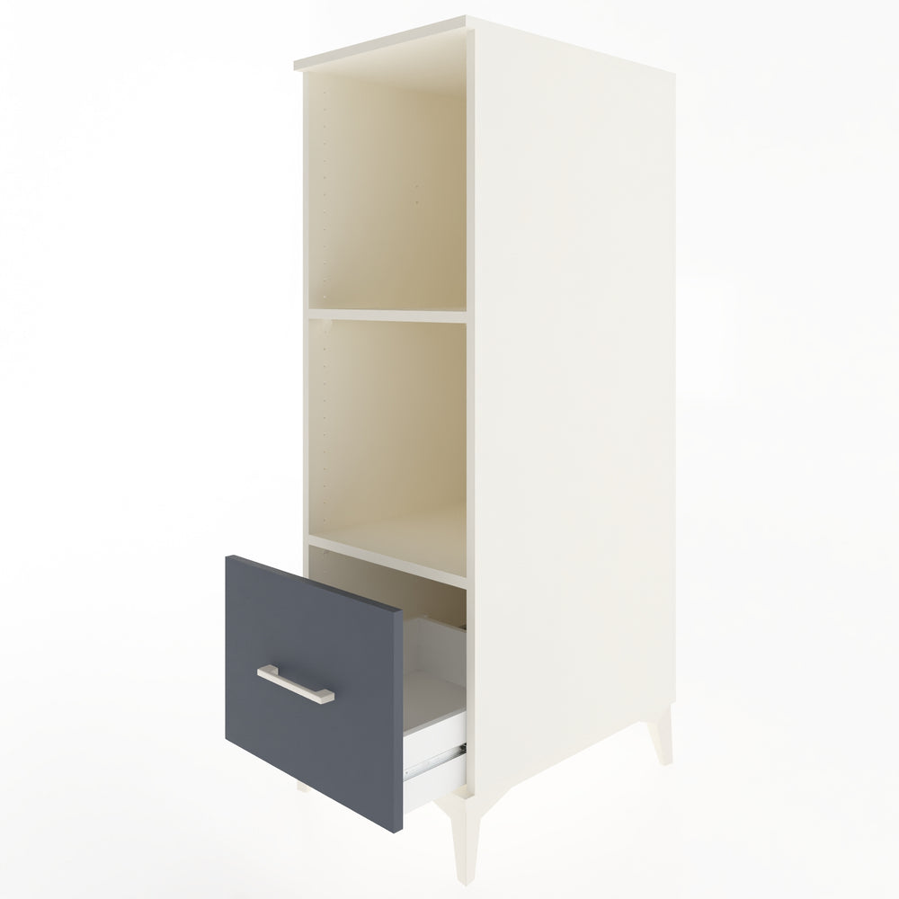 Woodntry Modular Cabinet Moonstone 44x59x122 cm with Drawers and Shelves CR68-1