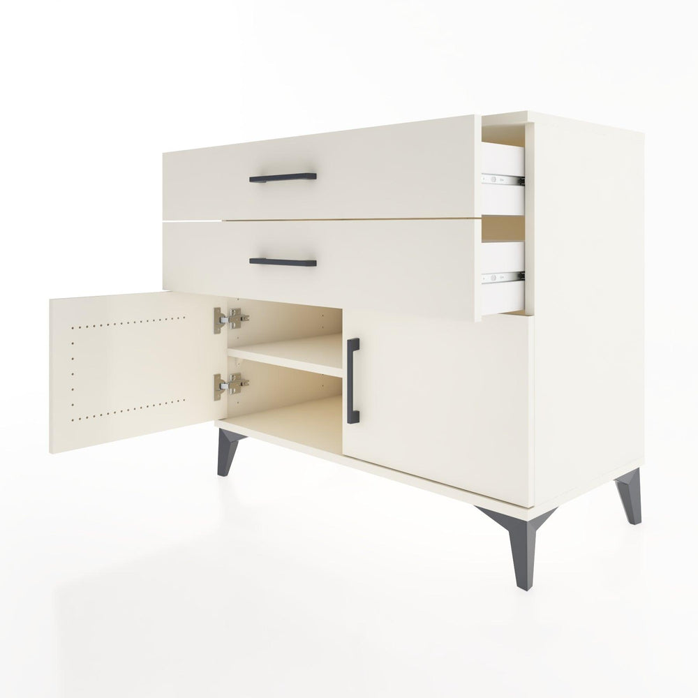 Woodntry Modüler Şifonyer Aytaşı 88x44x68 cm Kapaklı ve Çekmeceli KC19-1