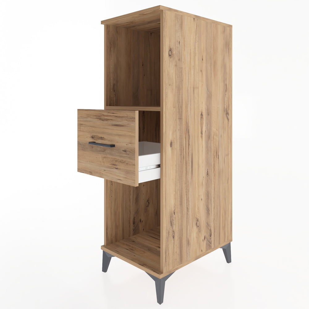 Woodntry Modular Cabinet Pine 44x59x122 cm with Drawers and Shelves CR69-3