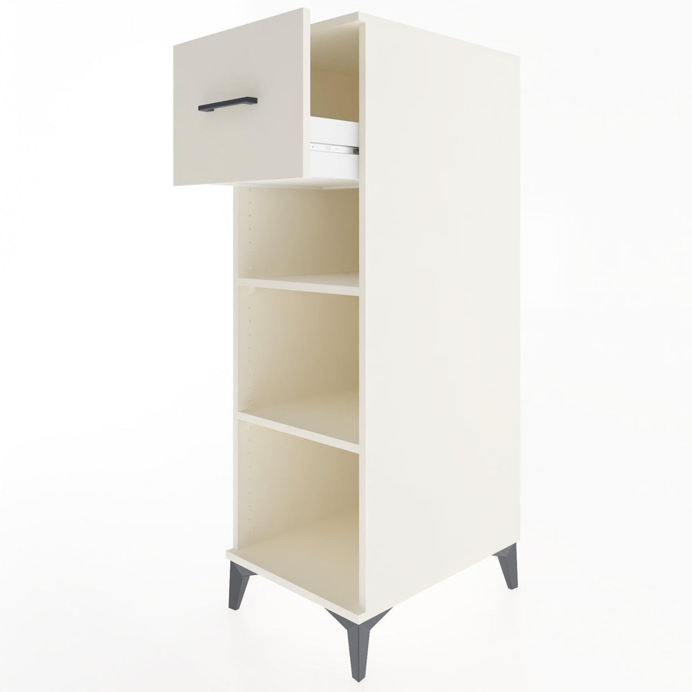 Woodntry Modular Cabinet Moonstone 44x30x122 cm with Drawers and Shelves CR70-1