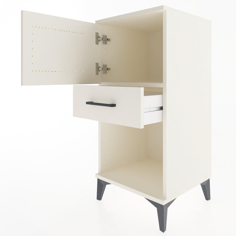 Woodntry Modular Nightstand Moonstone 44x44x84 cm Functional F43-1