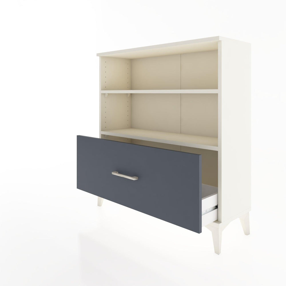 Woodntry Modüler Şifonyer Aytaşı 88x30x84 cm Çekmeceli ve Raflı CR22-1