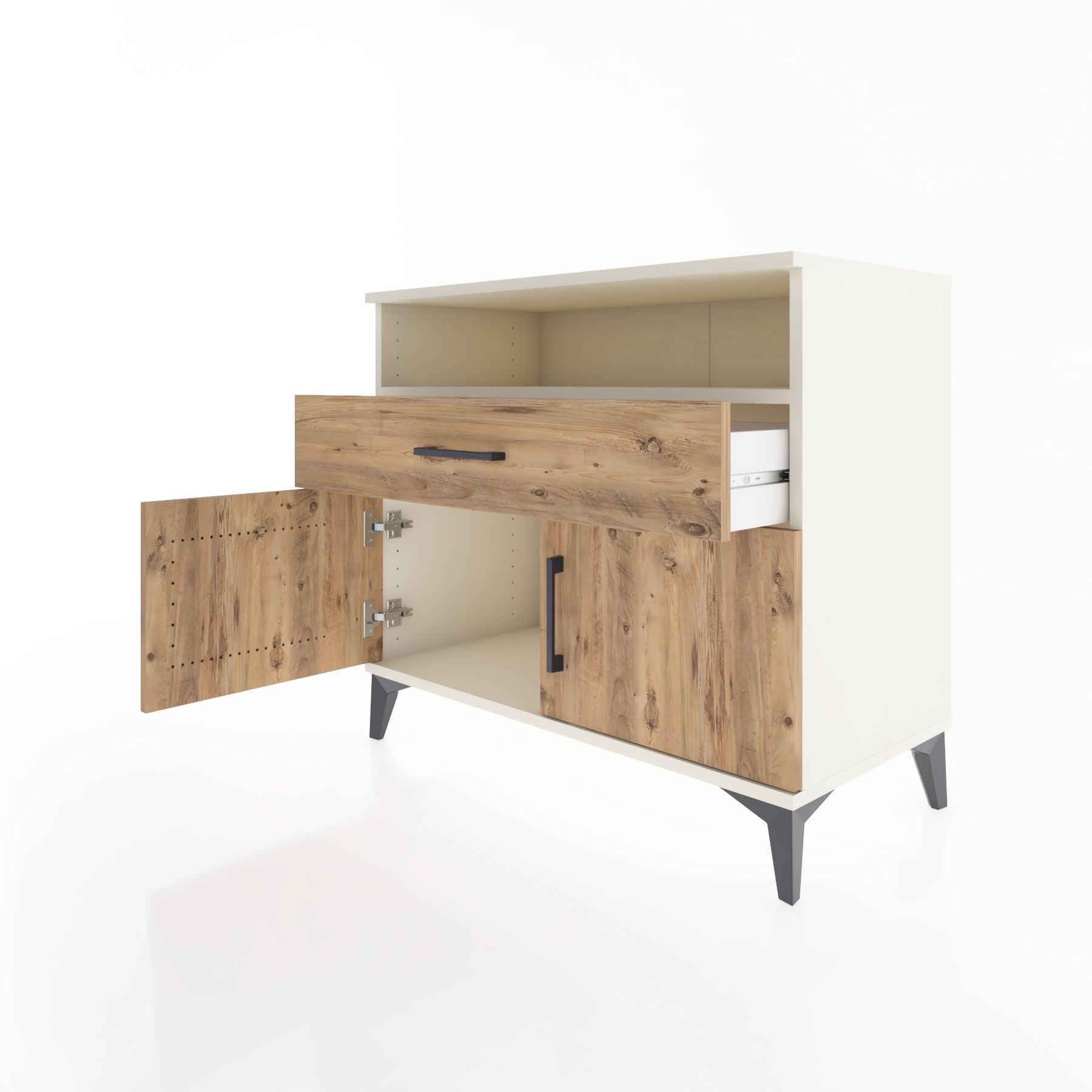 Woodntry Modüler Şifonyer Aytaşı 88x44x68 cm Fonksiyonel F22-1