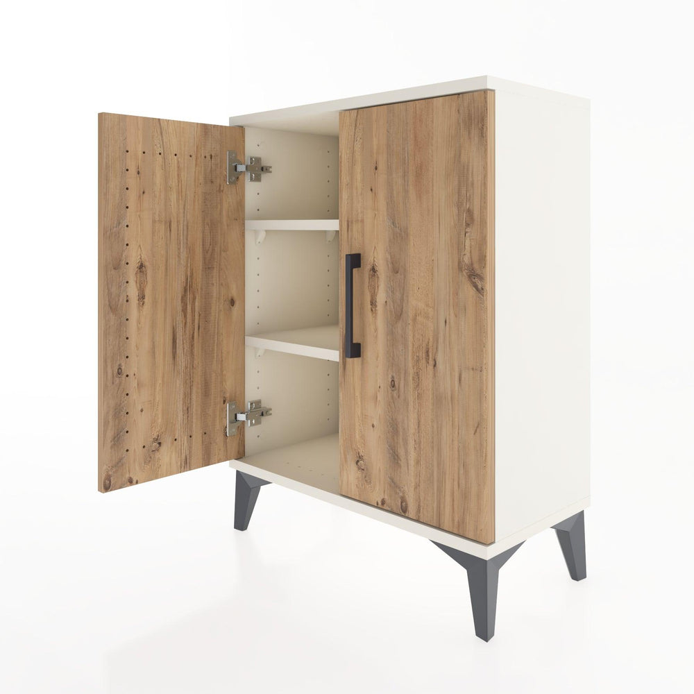 Woodntry Modular Nightstand Moonstone 60x30x68 cm with Lid K22-1