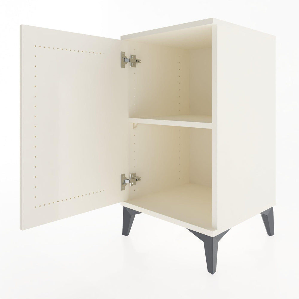 Woodntry Modular Nightstand Moonstone 44x44x68 cm With Lid K22-1