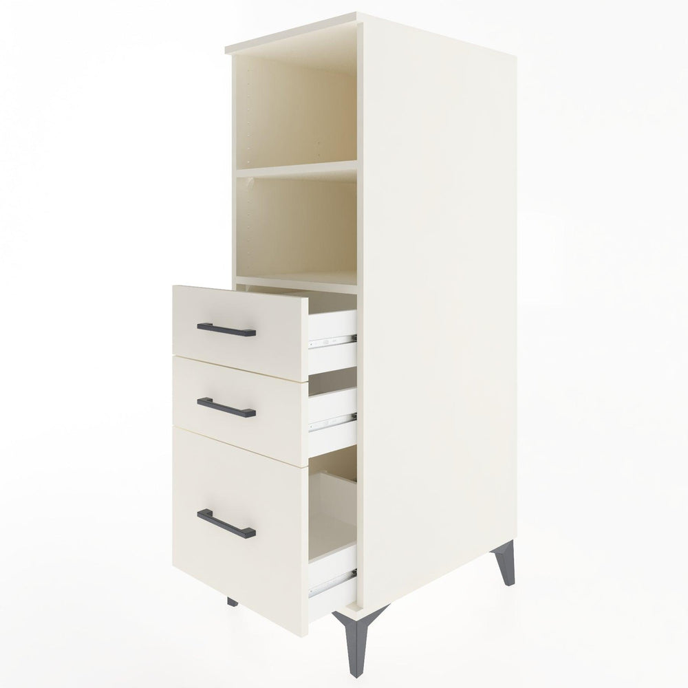 Woodntry Modular Cabinet Moonstone 44x30x122 cm Functional F72-1