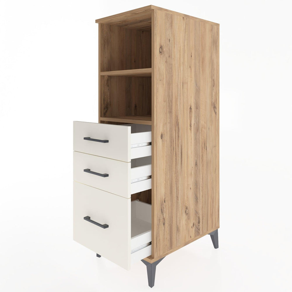 Woodntry Modular Cabinet Pine 44x30x122 cm Functional F72-3