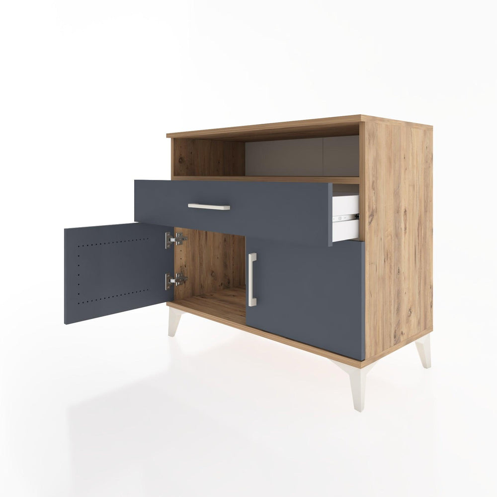 Woodntry Modüler Şifonyer Çam 88x44x68 cm Fonksiyonel F22-3